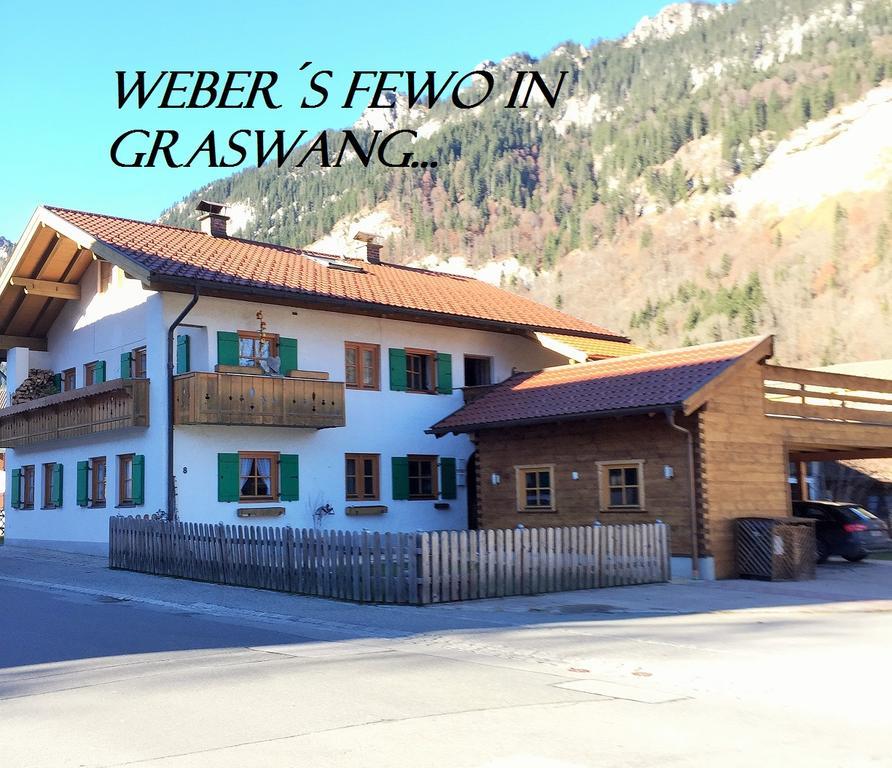 Weber'S Fewo Graswang Exteriör bild